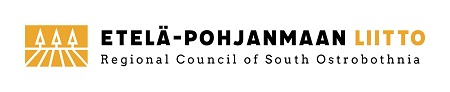 Eteläpohjanmaan liiton logo, peltoa